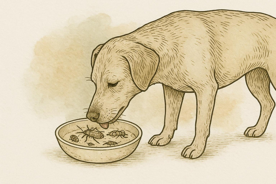 Rovarfehérje alapú hipoallergén tápok allergiás kutyák étrendjében: Előnyök, választás és tippek