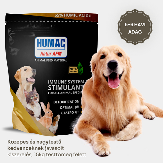 HUMAC® Natur AFM 500g - közepes és nagytestű kedvenceknek javasolt kiszerelés