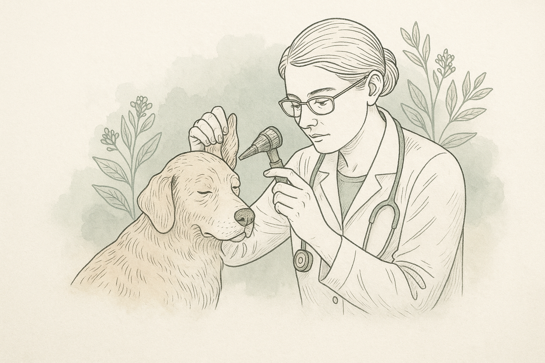 Hogyan zajlik a fülallergia állatorvosi diagnózisa allergiás kutyáknál?