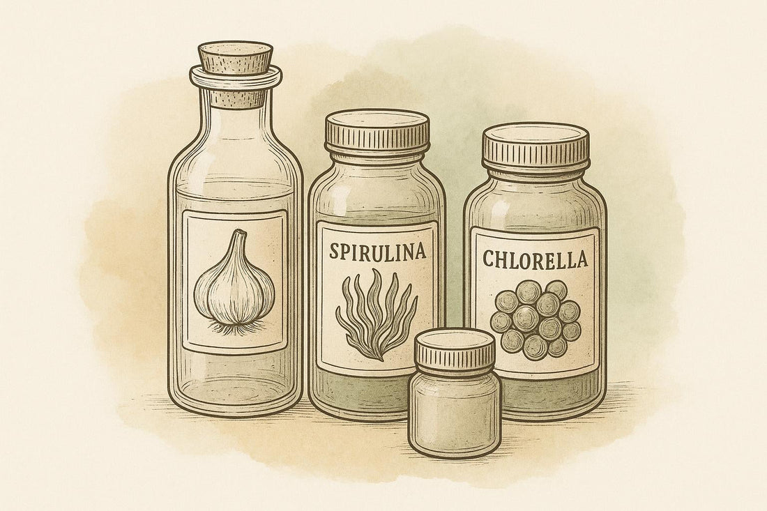 Fokhagyma, spirulina, chlorella és huminsav kombinálása kutyáknál: hatások, előnyök és alkalmazási útmutató