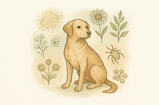 Kombinált allergiák kutyáknál – amikor több allergén válik egyszerre aktívvá