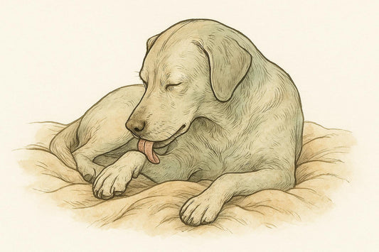 Miért nyalja vagy rágja a kutya a fenekét, a padlót, a párnát, a farka tövét vagy a szőrét?