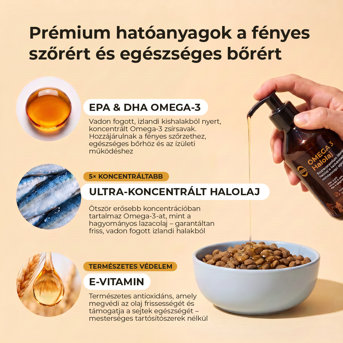 HUMAC® Omega-3 Halolaj