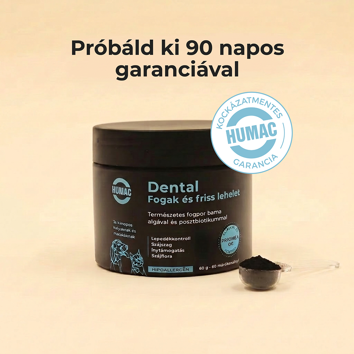 HUMAC® Dental - Természetes fogpor