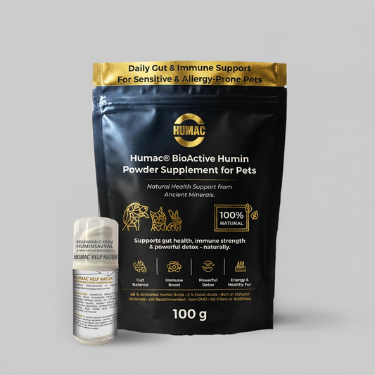 HUMAC® BioActive Humin Powder + HUMAC® Help Natur krém