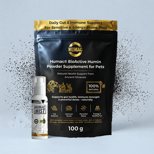 HUMAC® BioActive Humin Powder + HUMAC® Mist permet