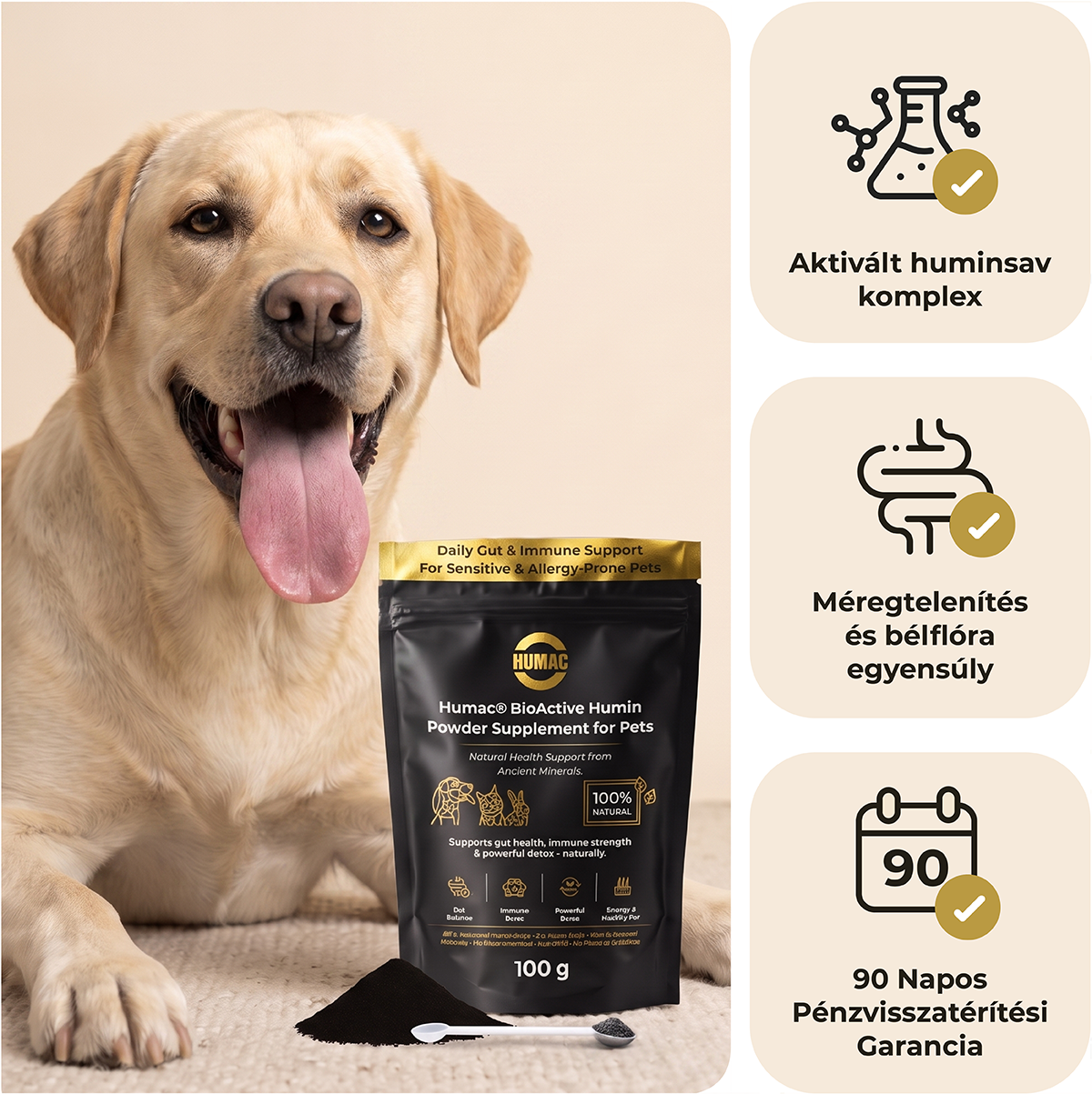 HUMAC® BioActive Humin Powder (Humac por)