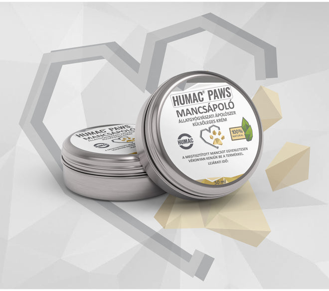 HUMAC® Paws – Természetes mancsvédő balzsam a gondtalan lépésekért