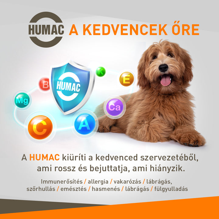 HUMAC® Natur AFM 500g (közepes és nagytestű kedvenceknek javasolt kiszerelés)